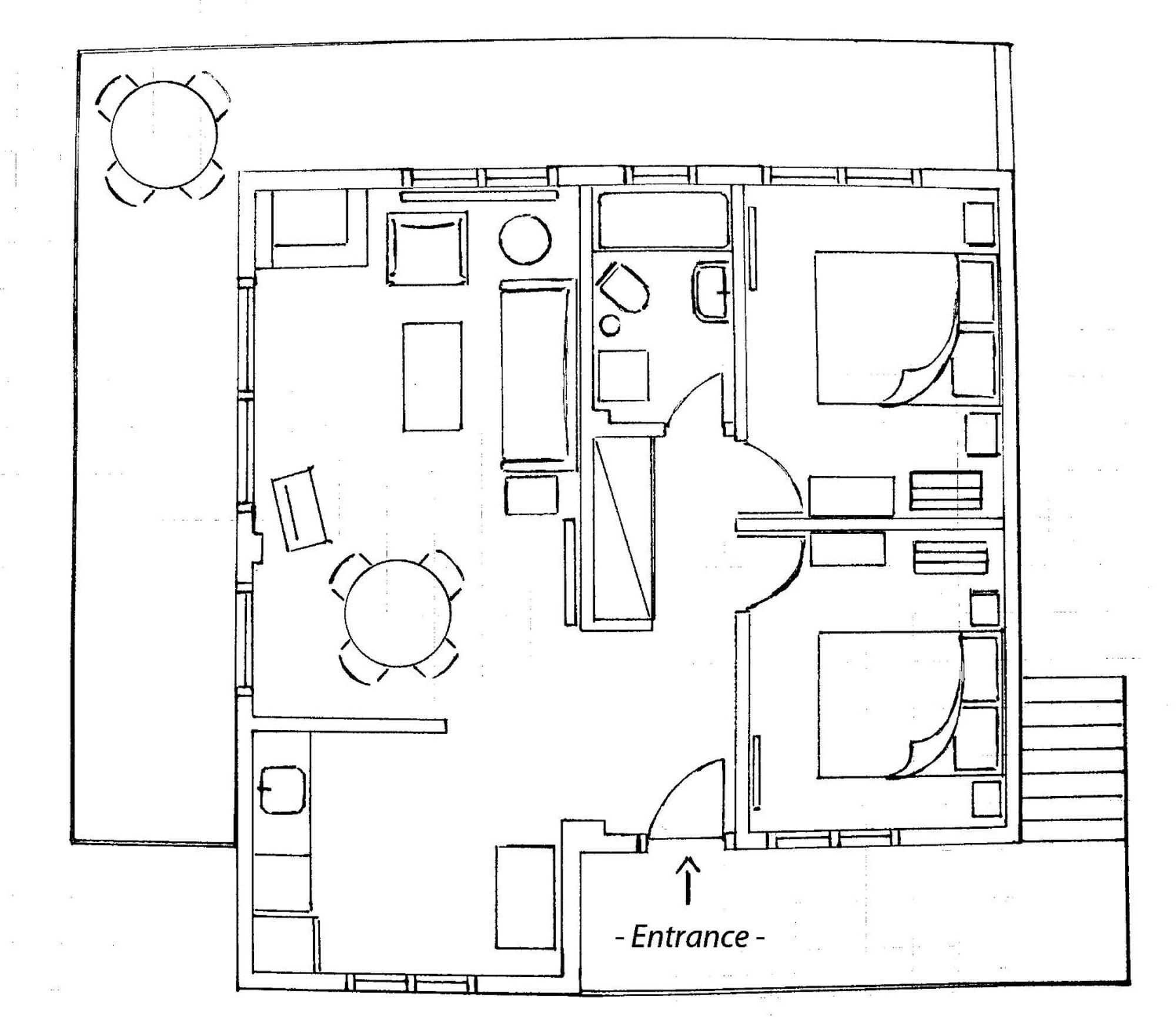 Villa Kiza Apartments Agía Triás Ngoại thất bức ảnh